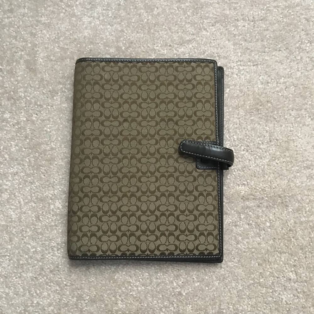 Coach Notebook Cover